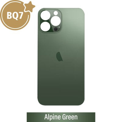 BQ7 Big Hole Rear Glass Replacement for iPhone 13 Pro-Alpine Green BQ7 Big Hole Rear Glass Replacement for iPhone 13 Pro-Alpine Green